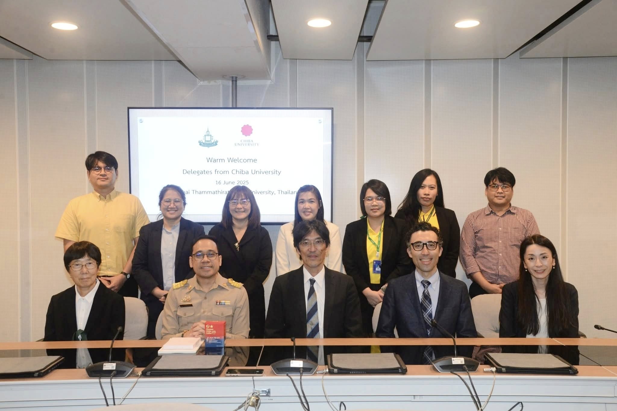 Read more about the article มสธ. ต้อนรับคณะผู้บริหารจาก Chiba University ประเทศญี่ปุ่น