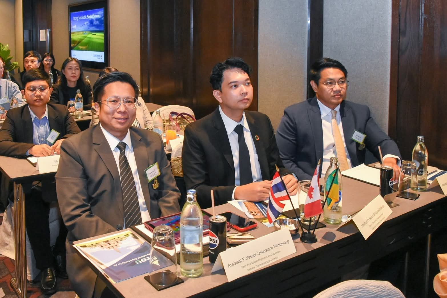 Read more about the article มสธ. ร่วมประชุม “Doing Business with Saskatchewan” สานสัมพันธ์การค้าและความร่วมมือด้านเกษตรและวิชาการกับแคนาดา